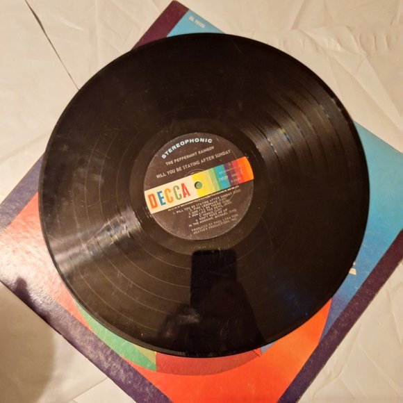 peppermint rainbow will you be staying after sunday lp record - Picture 3 of 5